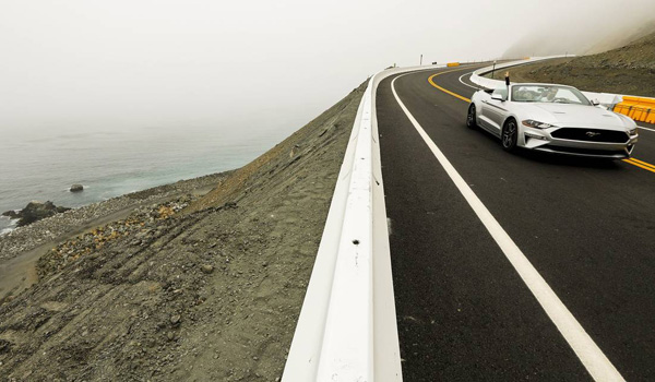 Highway 1 i Californien åben igen efter omfattende restaurering