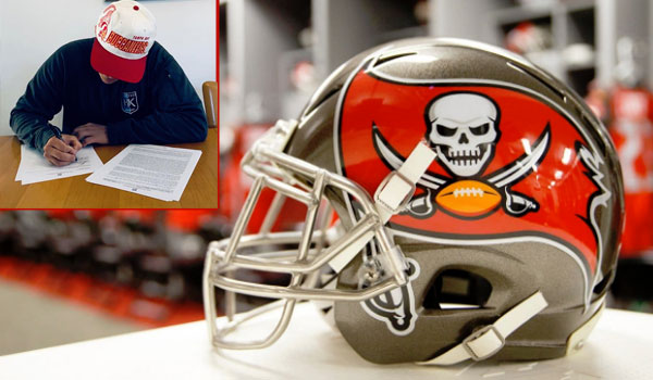 Endnu en dansker i NFL – Phillip Andersen skal være kicker for Tampa Bay Buccaneers
