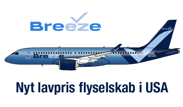 Breeze Airways nyt lavpris flyselskab i USA
