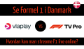 Se F1 i Danmark – oversigt over hvordan man kan se Formel 1 live online eller på dansk TV